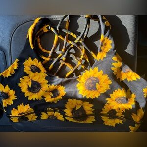 Constantly Varied Gear Yellow and Black Strappy Top